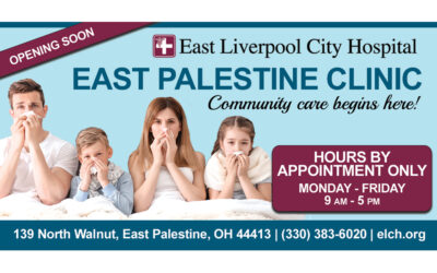 East Liverpool City Hospital’s East Palestine Clinic Is Opening Soon!