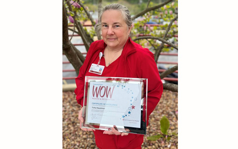 East Liverpool City Hospital would like to Congratulate Tisha Haustman for being our April 2023 WOW Star!