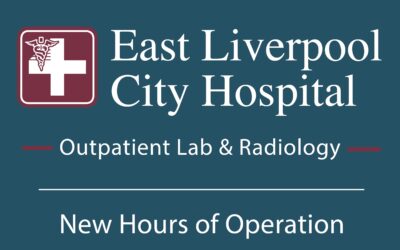 East Liverpool City Hospital will have NEW HOURS for Outpatient Lab & Radiology