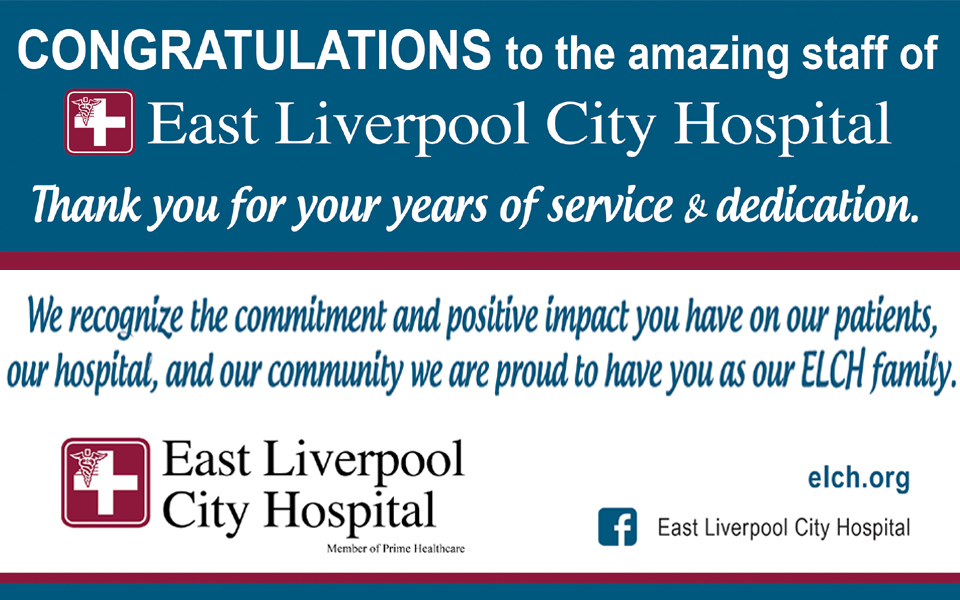 East Liverpool City Hospital congratulates their amazing staff