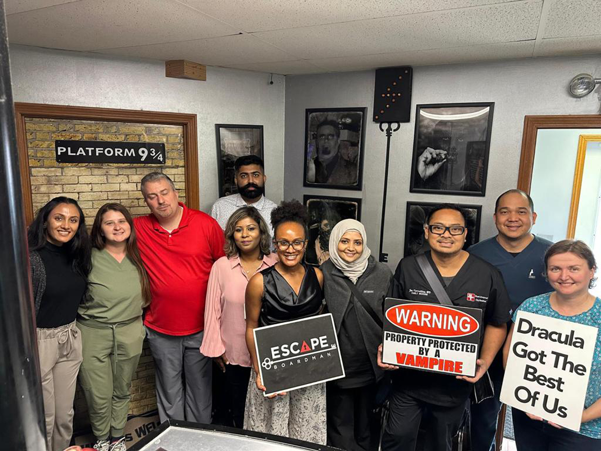 group family med escape room - East Liverpool City Hospital