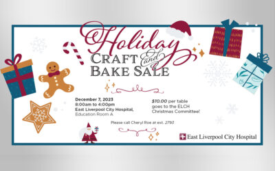 Annual Holiday Craft and Bake Sale!