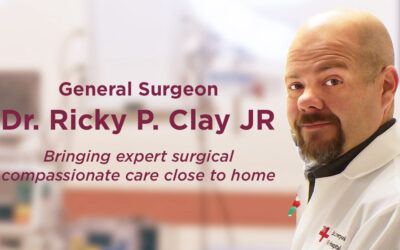 Come speak with General Surgeon, Dr. Ricky Clay!