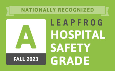 East Liverpool City Hospital is proud to announce that we have received a Leapfrog Safety Grade “A” rating for the Fall of 2023!