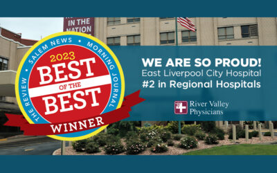 2023 Best Of The Best Winner! We Are So Proud! East Liverpool City is #2 in Regional Hospitals