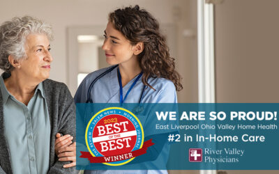 2023 Best Of The Best Winner! We Are So Proud! East Liverpool Ohio Valley Home Health is #2 in In-Home Care