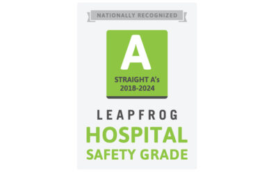 EAST LIVERPOOL CITY HOSPITAL Earns ‘A’ Hospital Safety Grade from The Leapfrog Group