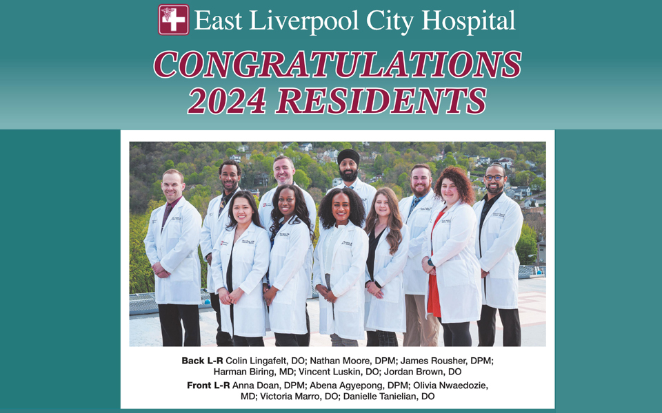 Congratulations to our East Liverpool City Hospital 2024 Graduates!