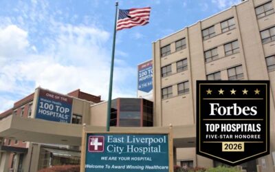 East Liverpool City Hospital Honored as a 2026 Forbes 5-Star Hospital and Top Hospital by State
